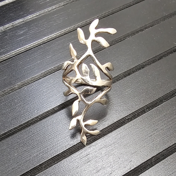 Sterling silver ring - Picture 2 of 5